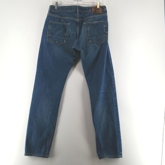 Scotch and Soda Ralston Washed Blue Denim Men's Jeans Full Button Closure 33 - Picture 5 of 16
